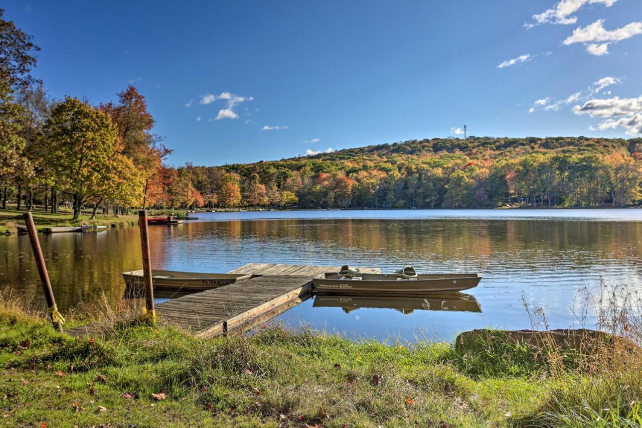 Poconos Vacation Home Walk To Locust Lake! Pocono Lake Luaran gambar